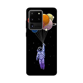 Ốp Lưng Dành Cho Samsung Galaxy S20 Ultra mẫu Bay Đến Vũ Trụ̣ - Hàng Chính Hãng