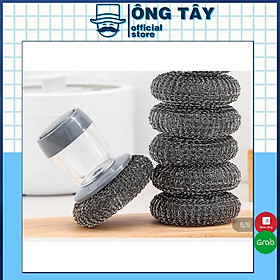 Mua Dụng cụ cọ nồi đa năng kiêm ngăn đựng nước rửa chén