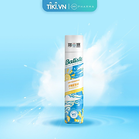 Dầu Gội Khô Batiste Tươi Mát Tức Thì - Batiste Dry Shampoo Light & Breezy Fresh 200ml