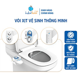 Vòi Xịt Vệ Sinh Thông Minh HIKA BIDET Gắn Bồn Cầu Lạnh, Xịt Rửa Hậu Môn Giảm Thiểu Tối Đa Việc Sử Dụng Giấy Vệ Sinh