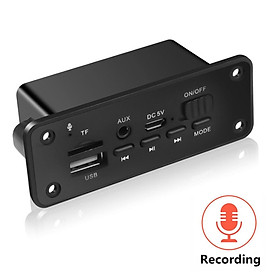 MP3 Decoder Board 5V Bluetooth Module Audio Module with Power Amplifier