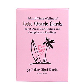  Bộ Bài Retro Pink Island Time Wellness Love Oracle
