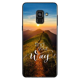 Ốp Lưng Dành Cho Samsung Galaxy A8 2018 - Find the way