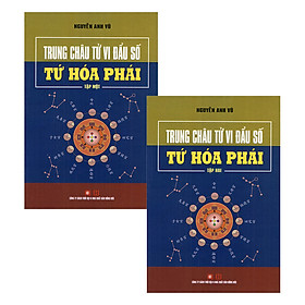 Ảnh bìa Trung Châu Tử Vi Đẩu Số - Tứ Hóa Phái (Bộ 2 Tập)