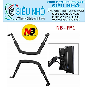 Bộ Kẹp Màn Hình NB-FP1 - Sử Dụng Cho Màn Hình Không Thiết Kế Lỗ Ốc VESA Treo Tường 2021 - Hàng Chính Hãng