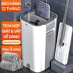 Mua Bộ Cây Lau Nhà KITIMOP C6 PLUS-PRO  Thùng Lau Nhà Tự Vắt Thông Minh  Chổi Lau Nhà Xoay 360 Độ  Lau Sàn Làm Sạch