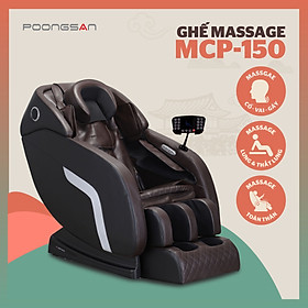 Ghế Massage Toàn Thân Công Nghệ Hàn Quốc - Poongsan MCP-150