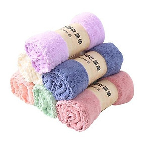 Mua Set 2 Khăn Mặt Lông Cừu Xuất Hàn Siêu Mềm Mịn