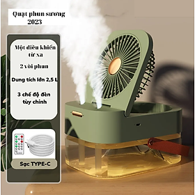 Mua Quạt điều hòa hơi nước dung tích lớn 2 5L tính năng vượt trội hẹn giờ đèn led công suât lớn có điều khiển