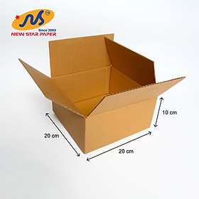 20x20x10cm - Combo 10 thùng giấy carton