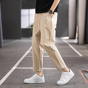 Quần Jogger Nam Nữ Ống Suông Eo Co Dãn Chất Liệu Kaki Mềm Mịn Thấm Hút Mồ Hôi Tốt JGLV30