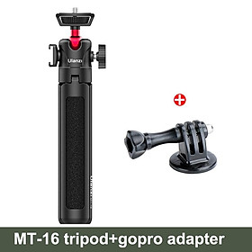 Ulanzi MT-16 VLOG Chân máy cho điện thoại GoPro DSLR Selfie Stick có thể mở rộng với giày lạnh 360 ° cho mic LED Light MT-08