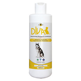 Sữa tắm dưỡng lông dành cho chó lông xù - DIVA 4 (260ml)