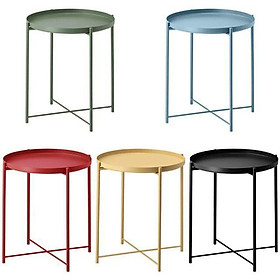 Mua Bàn trà  cà phê  bàn sofa mini sơn tĩnh điện - Dễ gấp gọn  tiện để ban công  sân vườn