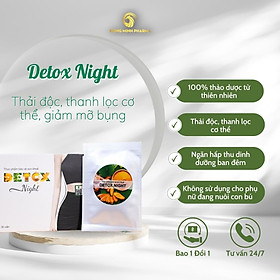 Viên Uống Hỗ Trợ Giảm Cân Detox Night Hồng Minh - Giá Dùng Thử - Chuyên Hỗ Trợ Giảm Mỡ Bụng Cứng - Hồng Minh Pharma