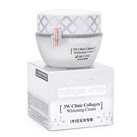 Kem Dưỡng Trắng Da Và Tái Tạo Da Tinh Chất Collagen 3W Clinic Collagen Whitening Cream 60ml - Hàn Quốc Chính Hãng