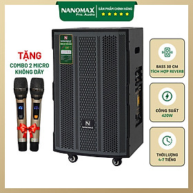 Mua Loa Kéo 4 Tấc Nanomax SK-1201 Bass 30cm 420w Karaoke Bluetooth. Hàng chính hãng