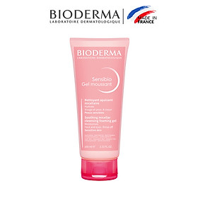 Gel rửa mặt tạo bọt cho da nhạy cảm Bioderma Sensibio Gel Moussant - 100ml
