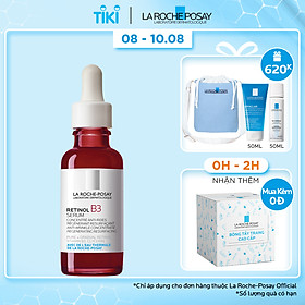 Tinh chất giúp tái tạo da, giảm thâm nám và nếp nhăn trên da, làm đều màu da La Roche Posay Retinol B3 Serum