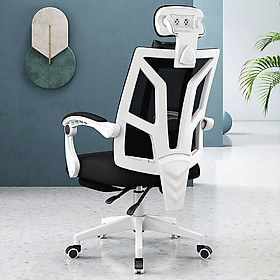 Mua Ghế xoay văn phòng - Ghế công thái học có ngả lưng thư giãn - Ghế làm việc xoay 360 độ có tựa đầu  đệm lưới thoáng khí