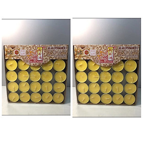 Mua Combo 2 hộp Nến Bơ 100 viên không mùi không khói đảm bảo nến bơ sạch 100% TP1078
