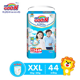 Tã quần Goon Premium cao cấp gói siêu đại XXL44 (15kg ~ 25kg) 44 miếng