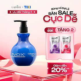 Wax Dây Tạo Nếp Tăng Sóng Bồng Bềnh Collagen Lavox - Wax Xanh - Tóc Uốn & Duỗi