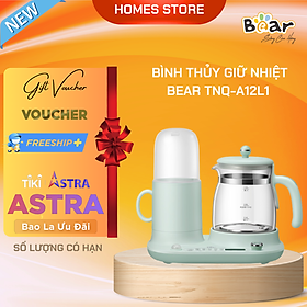 Mua Bình Thủy Điện  Bình Pha Trà Và Hâm Sữa Giữ Ấm BEAR TNQ-A12L1 Chức Năng Khử Clo Dung Tích 1.2 Lít  Công Suất 1100 W - Hàng Chính Hãng