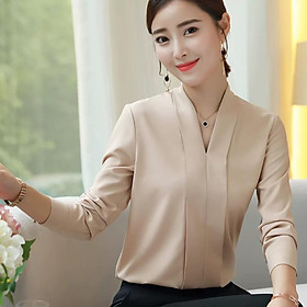 Áo phi lụa công sở - sang trọng - hiện đại