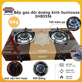 Mua Bếp Gas Dương Kính Sunhouse SHB3336 - Hàng chính hãng