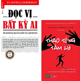 Combo 2Q Cẩm Nang Giúp Bạn Thâm Nhập Tâm Trí Đối Phương Trong Giao Tiếp : Đọc Vị Bất Kỳ Ai (Tái Bản 2019) + Thao Túng Tâm Lí 