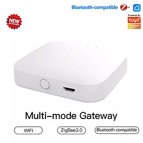 Bộ Điều Khiển Trung Tâm Zigbee Smart Gateway Cho Nhà Thông Minh kết nối Bluetooth, Wifi Thông Qua App Tuya, Smart life - Hàng Chính Hãng