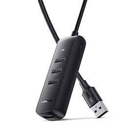 Mua Ugreen UG10915CM416TK 0.25M Black Usb 3.0 4 Ports Hub with type c power port - HÀNG CHÍNH HÃNG