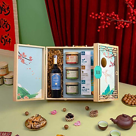 Quà Tặng Cao Cấp Hộp Quà Tết Nghênh Xuân Đại Phát Thương Hiệu Food City Việt Nam