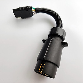 Trailer Conversion Plug Socket 7Pin to 4Pin Socket Electric Plug Adapter for