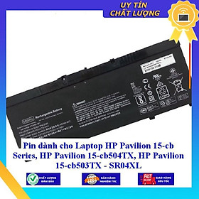 Pin dùng cho Laptop HP Pavilion 15-cb Series HP Pavilion 15-cb504TX, HP Pavilion 15-cb503TX - SR04XL - Hàng Nhập Khẩu New Seal