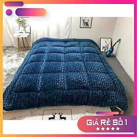 Chăn lông cừu  họa tiết chữ vạn dập nổi, chăn siêu dày , siêu ấm nặng 4kg