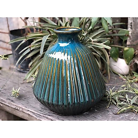 Mua Lọ hoa gốm sứ Bát Tràng cao cấp men hoả biến cao 30cm