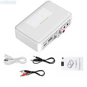 Mua Bluetooth 5.0 Audio Adapter Wireless Transmitter Receiver NFC Enabled Audio Transmitter Receiver  White