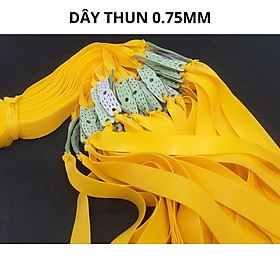 Thun Ná Cao Su 2 Lớp , Dây Ná Cao Su 0,8mm , 1mm , 1,2mm , sợi thun siêu bền