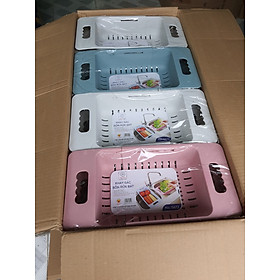 Rổ gác bồn rửa bát gấp gọn lúa mạch