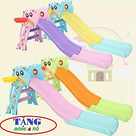 CẦU TRƯỢT CHO BÉ YÊU - 170cm  TẶNG BÓNG RỔ