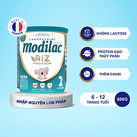 Sữa bột Modilac Expert Riz 2 800g