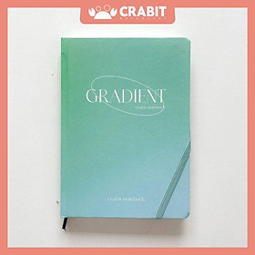 Sổ tay ghi chép kẻ ngang Crabit 130gsm làm bullet journal