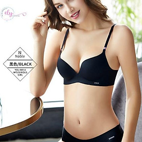 Áo Lót Nữ Áo Ngực Nữ Su Đúc Không Gọng Nâng Ngực Thông Hơi Không Hằn Mỡ Cao Cấp  - Xanh Lá Cây - 368078-85cm