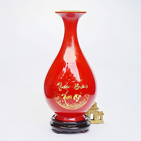 Mua Bình Tỳ Bà Hút Lộc Vẽ Vàng - Thuận Buồm Xuôi Gió - 28 Cm - Mx