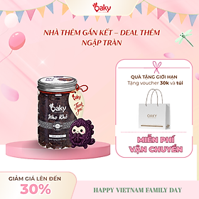 Nho Khô Oaky – Nhập Khẩu Mỹ – Hũ 250g hoặc 450g – Ngọt Tự Nhiên, Tốt Cho Sức Khỏe