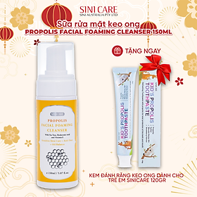 Sữa rửa mặt keo ong Sinicare Propolis Facial Foaming Cleanser 150ml