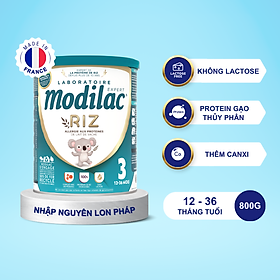 Sữa bột Modilac Expert Riz 3 800g