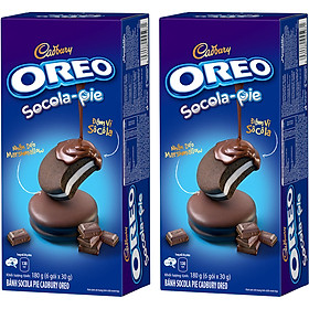 Combo 2 Hộp Bánh Oreo Sôcôla Pie 180g